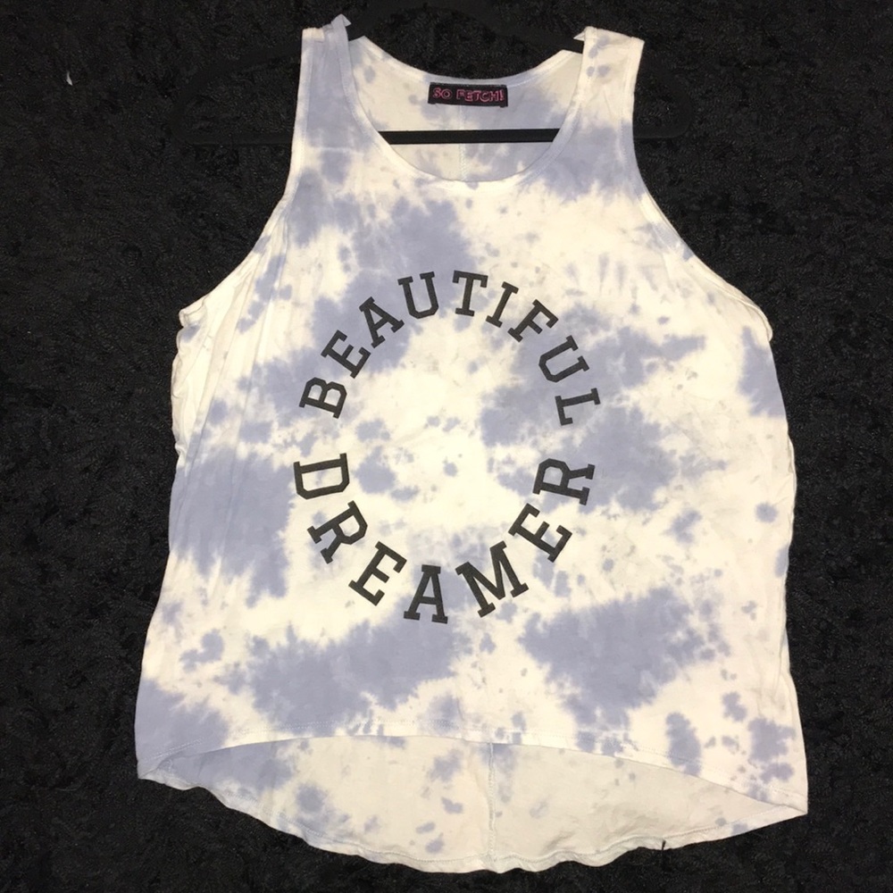 Tie dye tank top